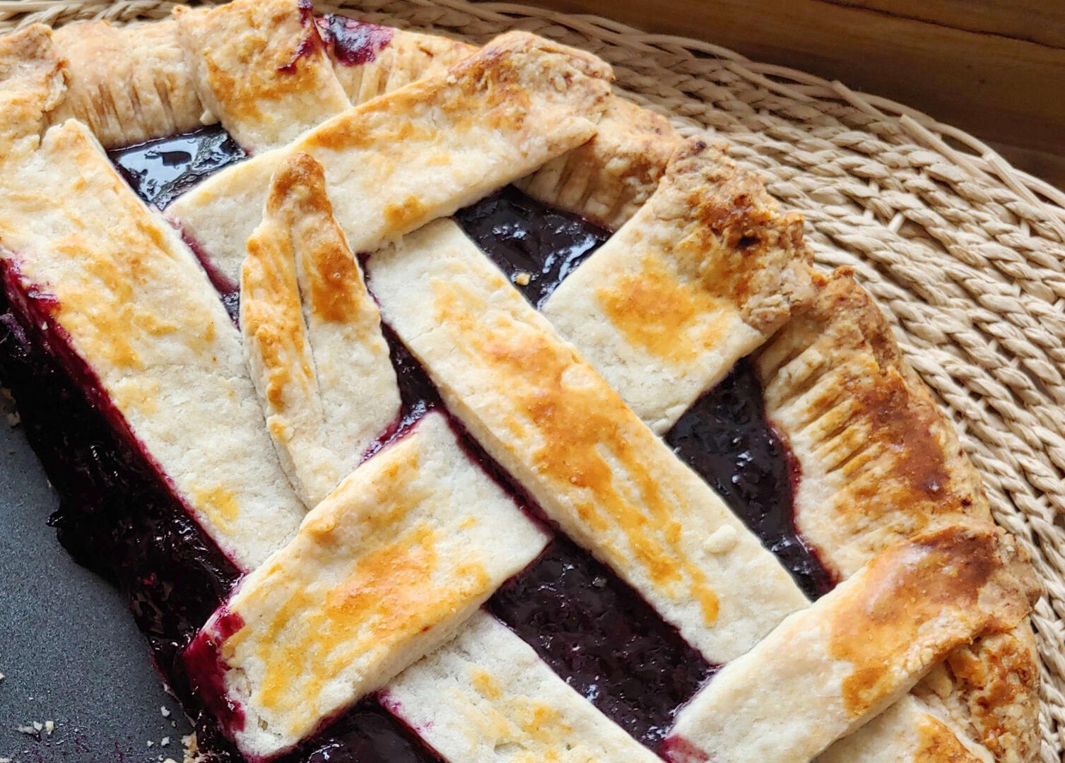 Blueberry pie