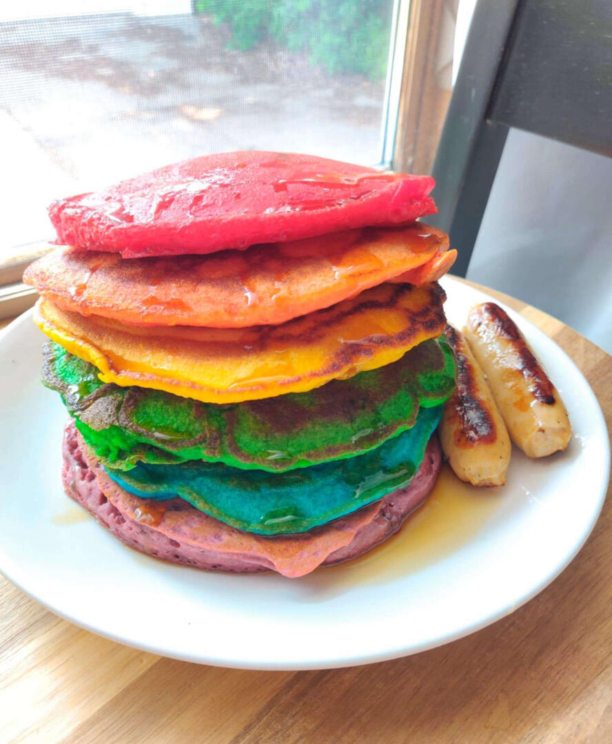 Pride pancakes