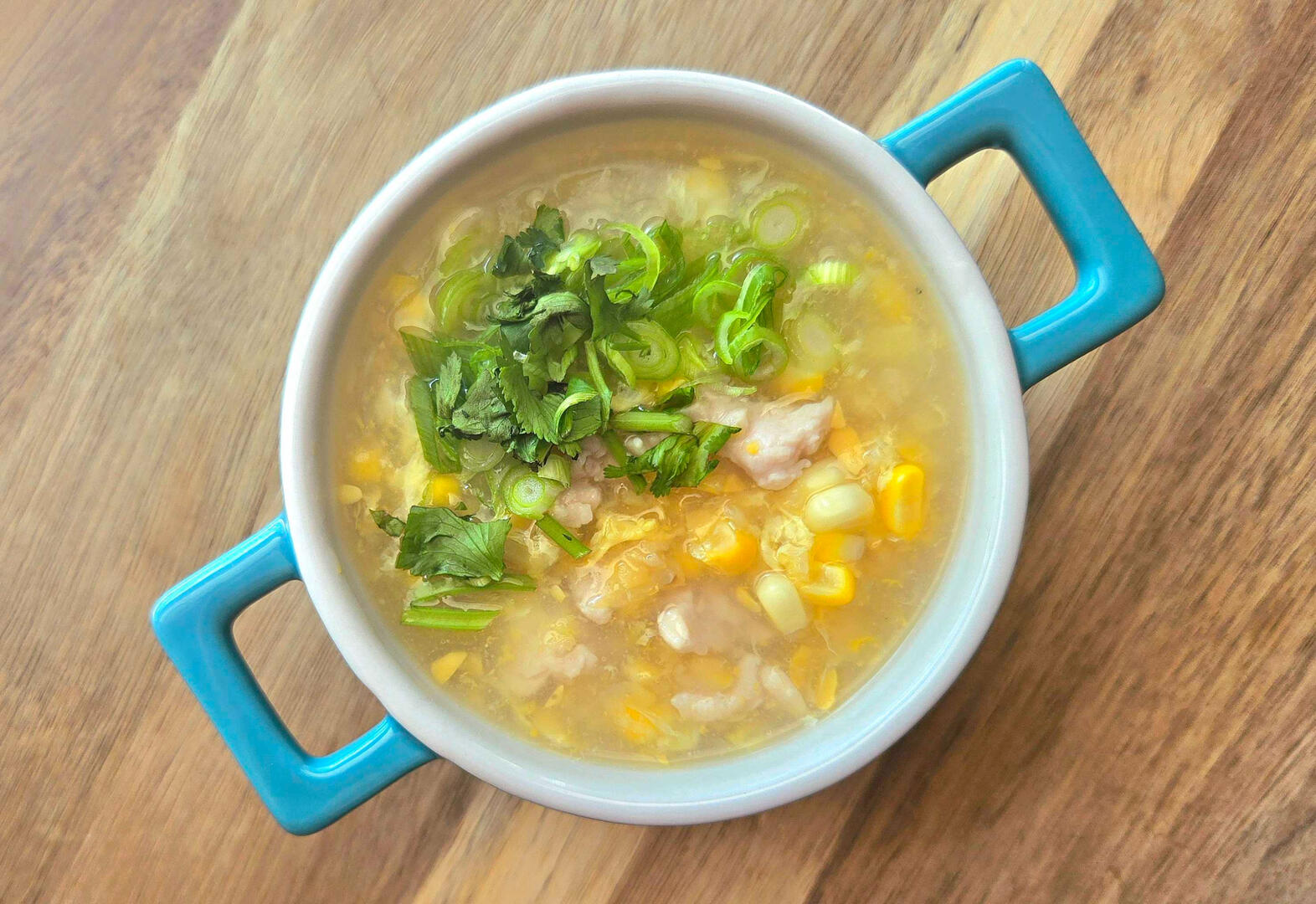 Chicken corn soup